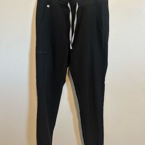 Figs Women's Black Joggers scrubs size MT